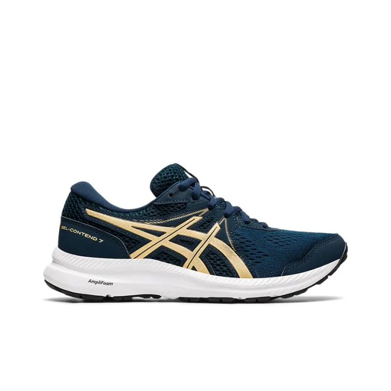 Asics Gel Contend 7 Wide 'French Blue Champagne' Women's-1