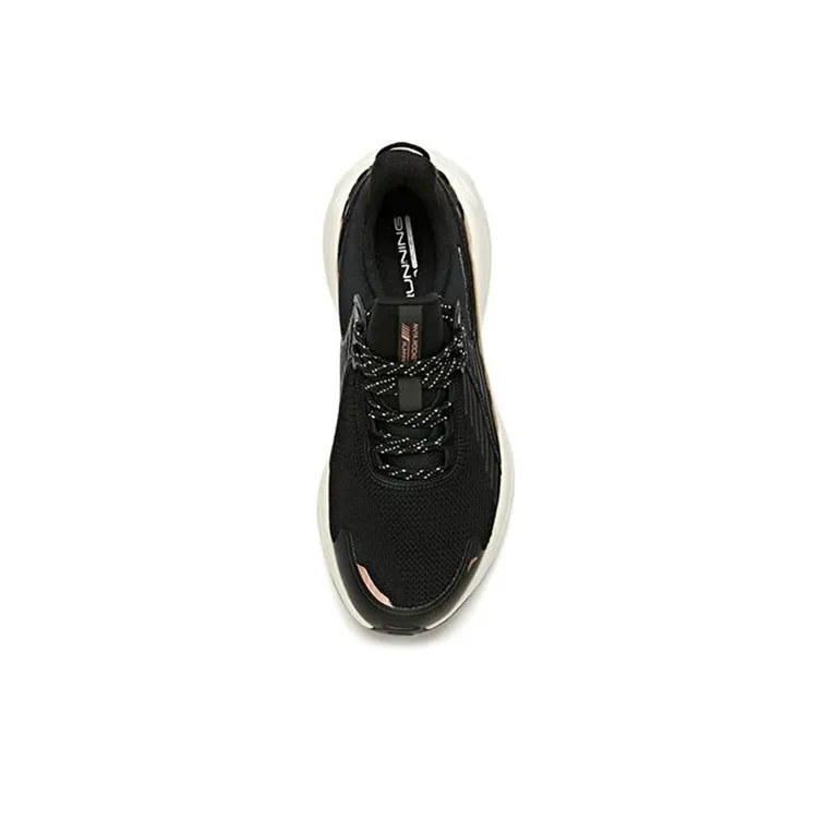 ANTA Running Shoes Women's Low-Top Black/Gold-3