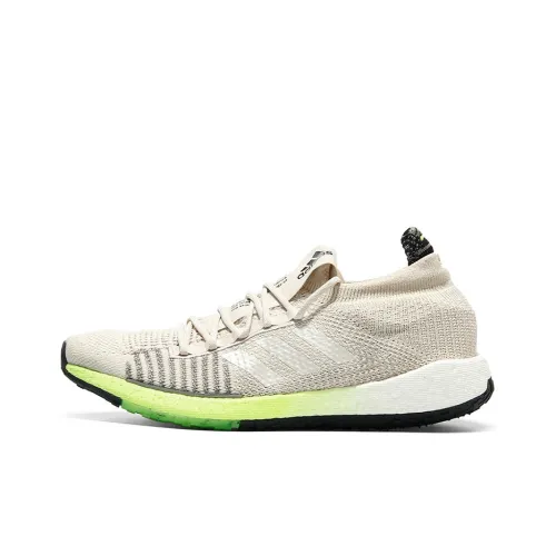 Adidas PulseBOOST Running Shoes Men Low-Top Gray/Green