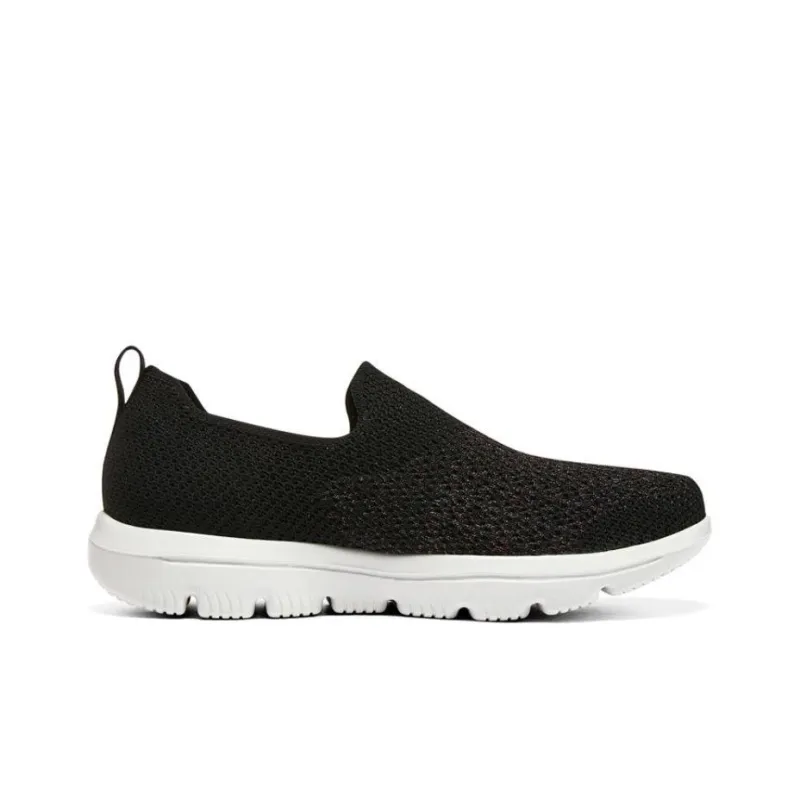 Skechers Go Walk Evolution Ultra Anti Slip Wear Resistant Low Top Casual Shoes Women's Black-1