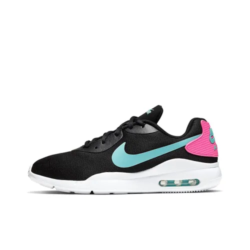 Nike Air Max Oketo Running Shoes Women's Low-Top Pink/Blue/Black