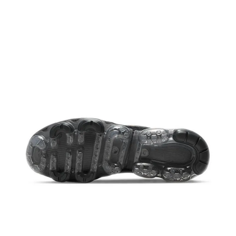 Nike Air VaporMax Flyknit 3 Black Total Orange Dark Smoke Grey-5