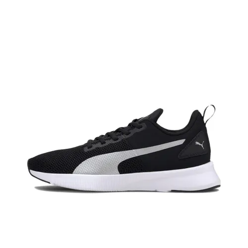 PUMA Flyer Running Shoes Unisex Low-Top Black/Silver