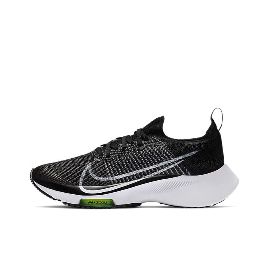 Nike Air Zoom Tempo Next% Flyknit Black White GS - POIZON