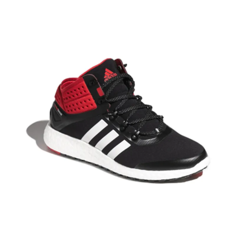 Adidas Rocketboost Mid Black/Red/White-2