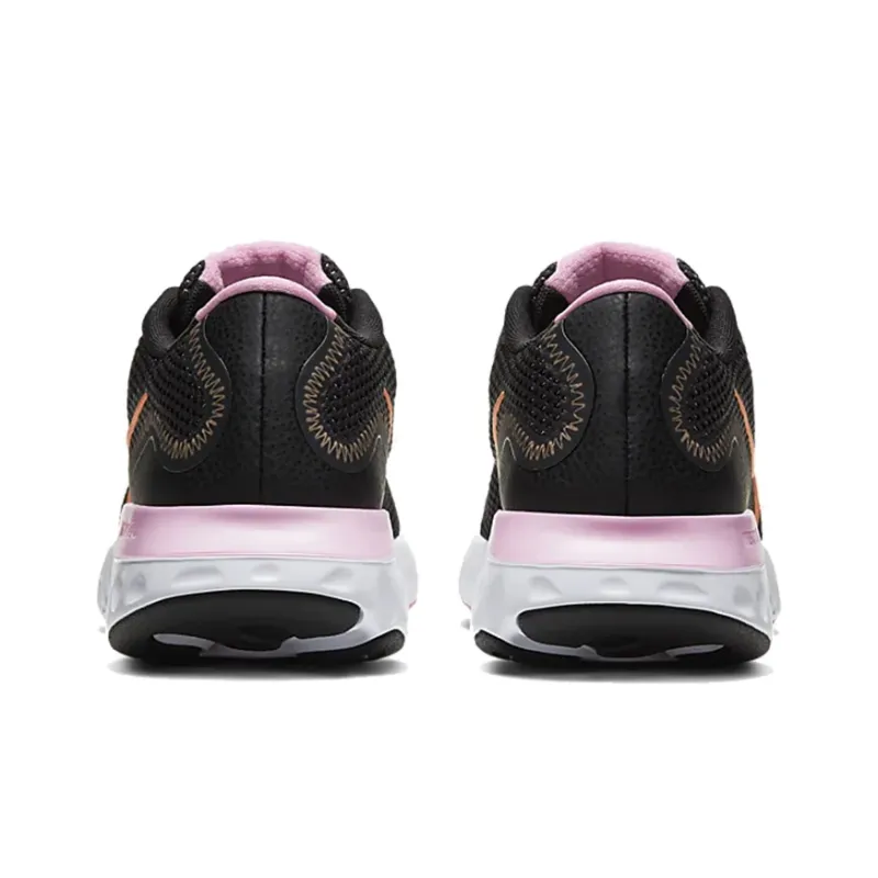 Nike Renew Run Black White Pink Women's-3