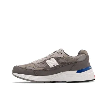 New Balance 992 Grey Blue Red