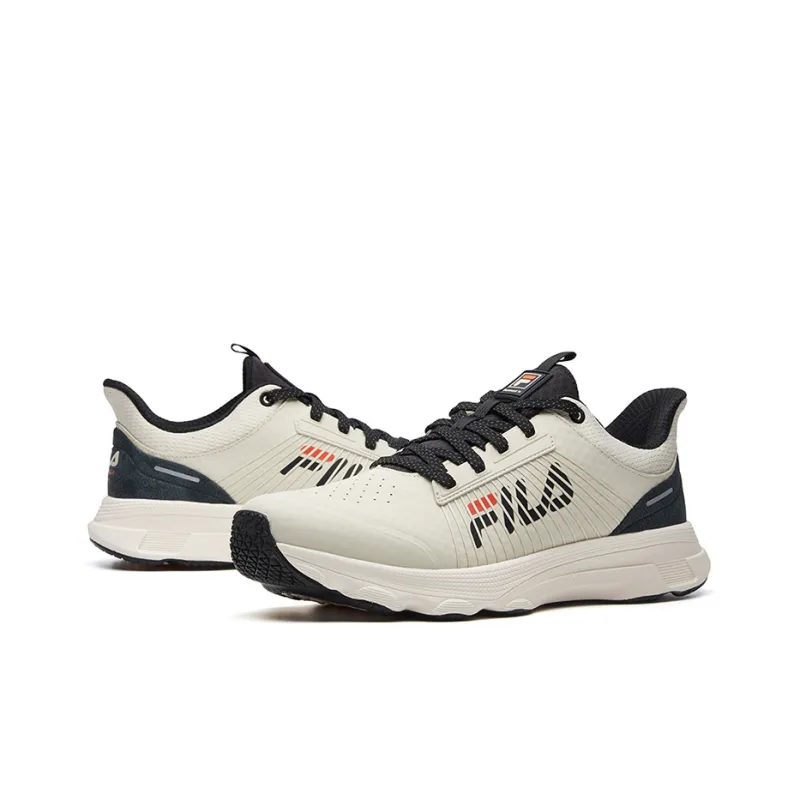 FILA Surround 1S Running Shoes Men Low-Top Ecru/Black-3