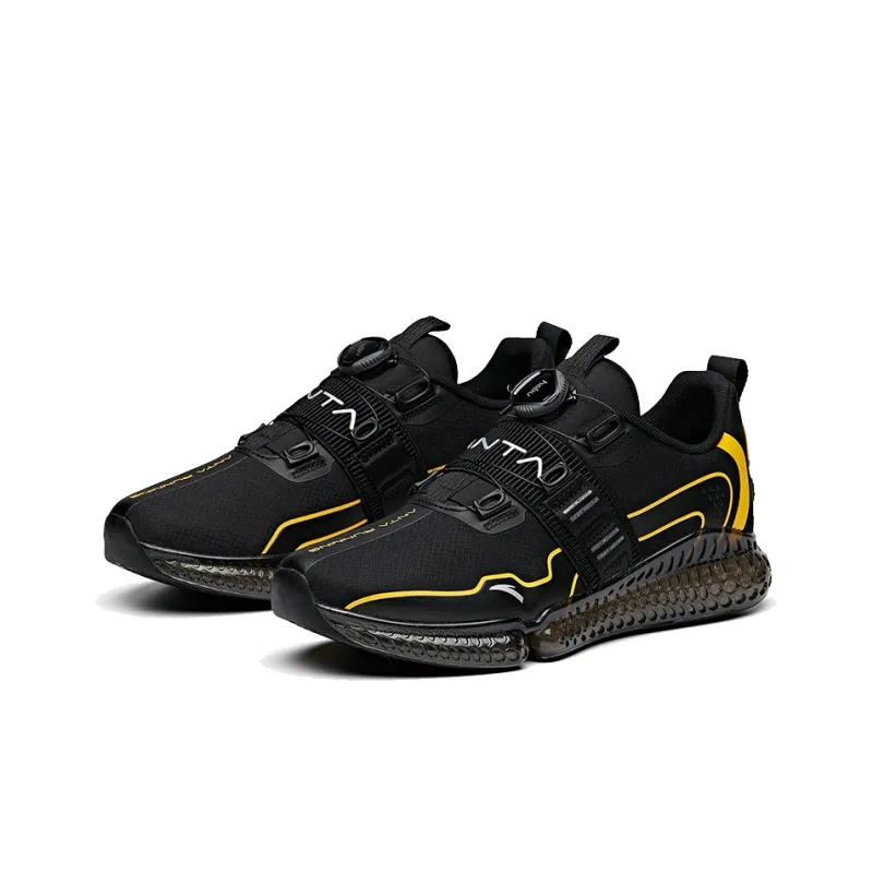ANTA X Nasa Running Sneakers 'Black Yellow'-1
