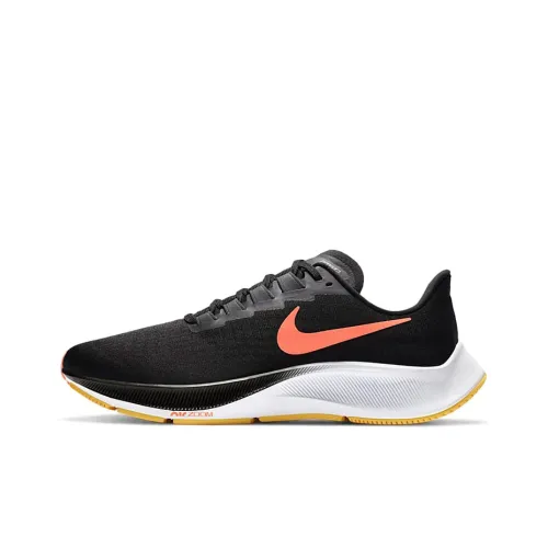 Nike Air Zoom Pegasus 37 Black Bright Mango