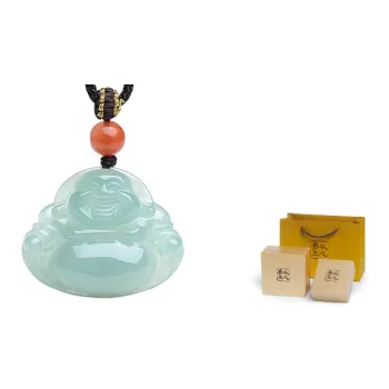 With The Heart Of The Jade Ice Glutinous Jadeite Necklaces Women's