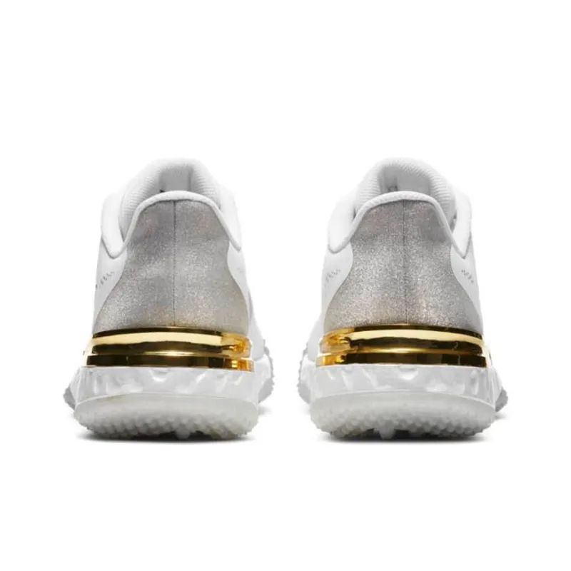 Nike Alpha Huarache Elite 3 Turf White Light Solar Flare Heather-4