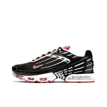 Nike Air Max Plus 3 Black White Track Red