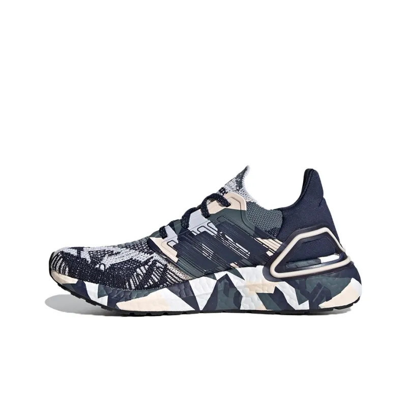 Adidas UltraBoost 20 'Geometric Pattern Collegiate Navy' Women's-0