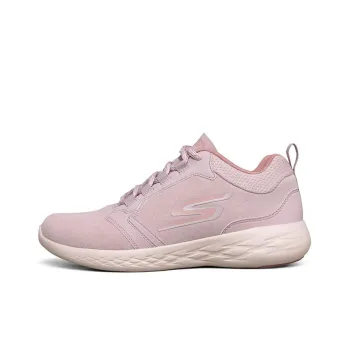Skechers Go Run 600 Low Top Sneakers Pink Women's