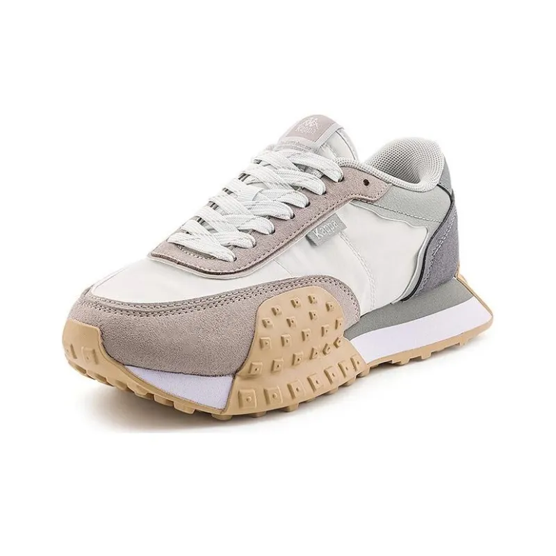 Kappa Wear Resistant Slip Resistant Low Top Training Running Shoes Unisex Gray-1