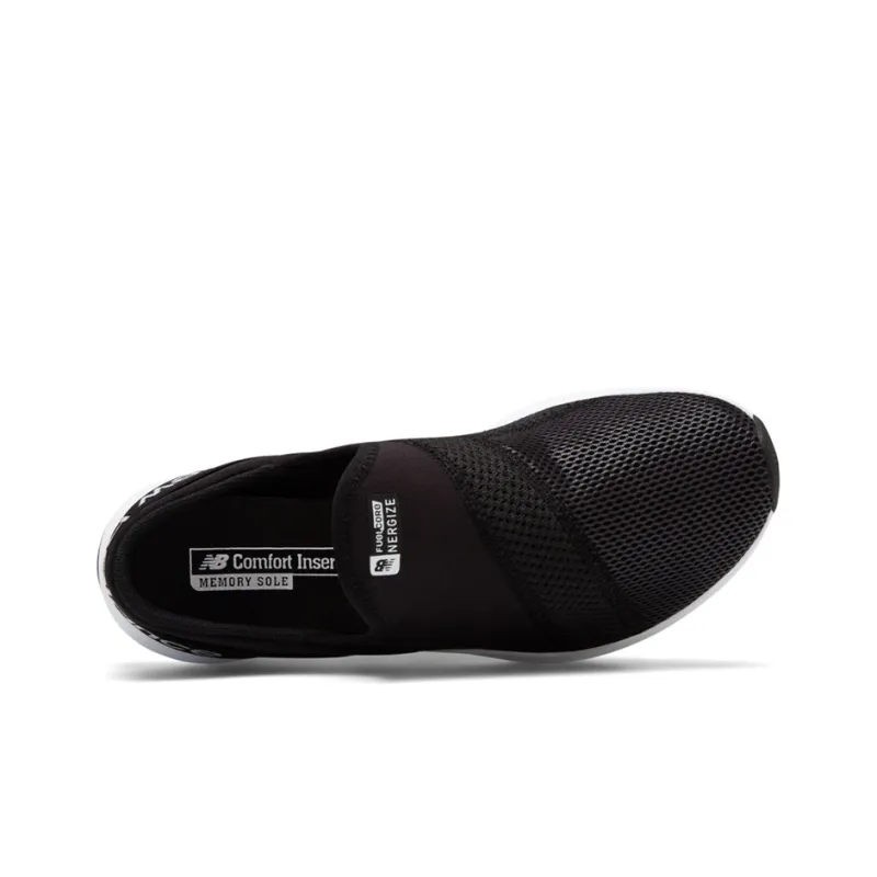 New Balance FuelCore Nergize Easy Slip On Black/White Women's-3