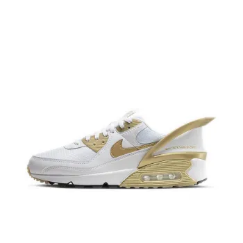 Nike Air Max 90 Flyease White Gold