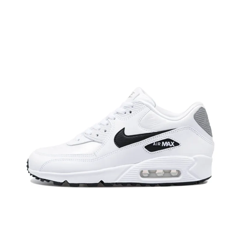 Nike Air Max 90 'White Silver' Women's-0