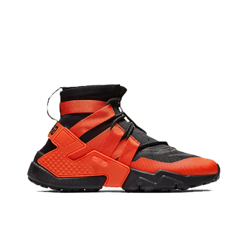 Nike Air Huarache Gripp Black Team Orange-1