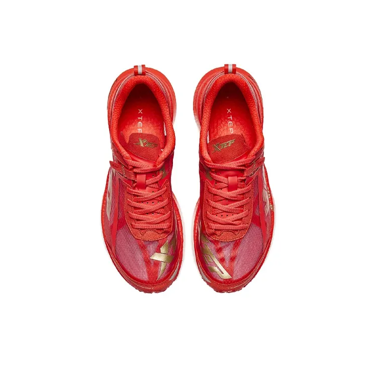 XTEP Race160X 1 Low Top Running Shoes Women's Red-2
