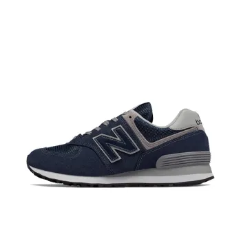 New Balance 574 Navy Grey White Women's