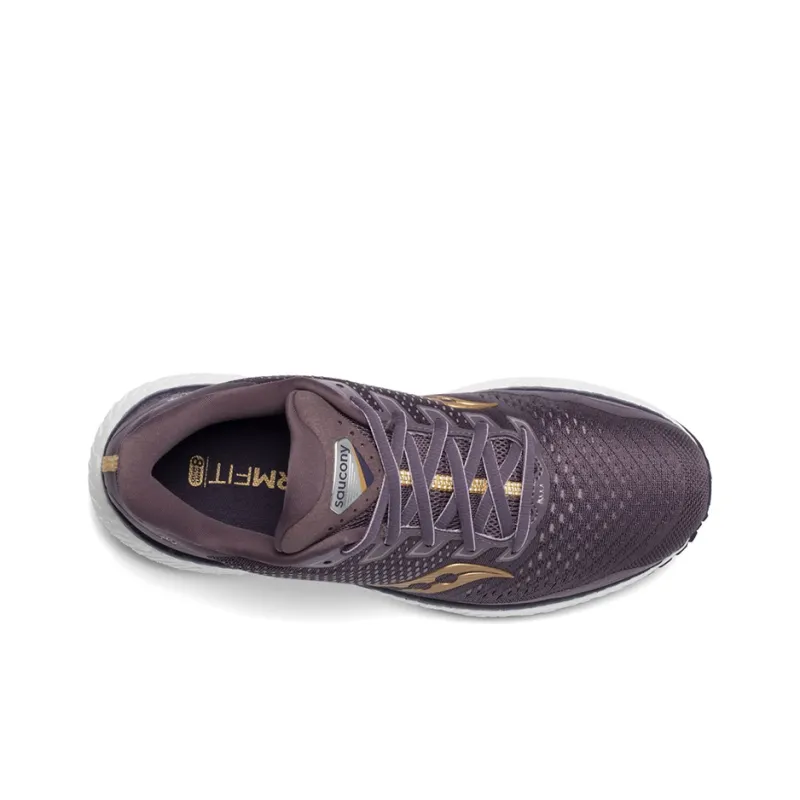 Saucony Triumph 18 Running Shoes Women's Low Top Dark Gold-3