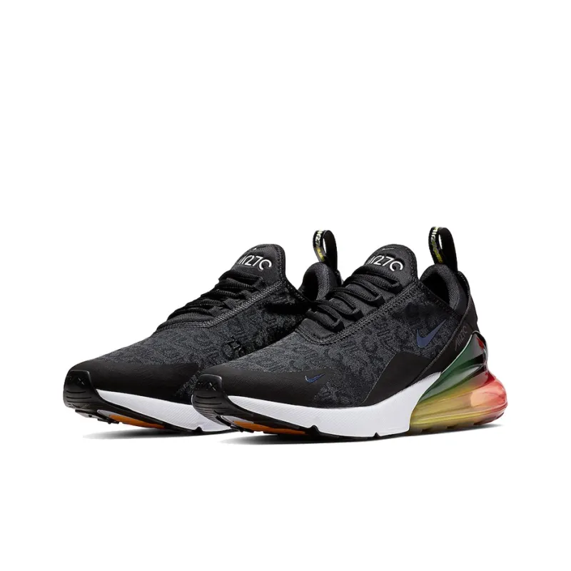 Nike Air Max 270 Black Laser Orange Ember Glow-2