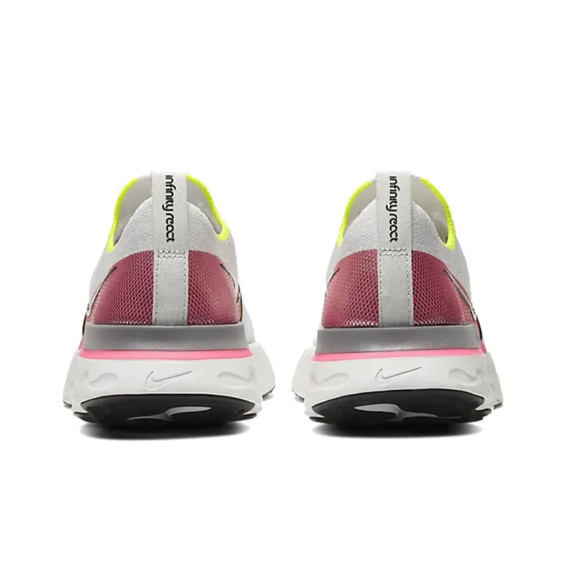 Nike React Infinity Run Platinum Pink Orange Women's-4