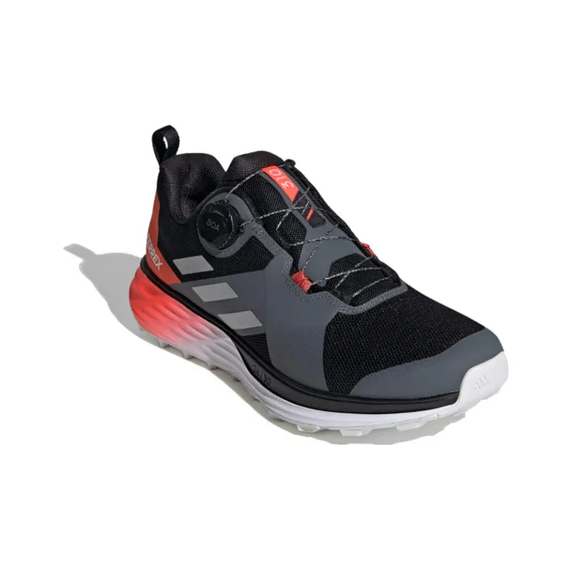 Adidas Terrex Two Boa 'Black Solar Red'-2