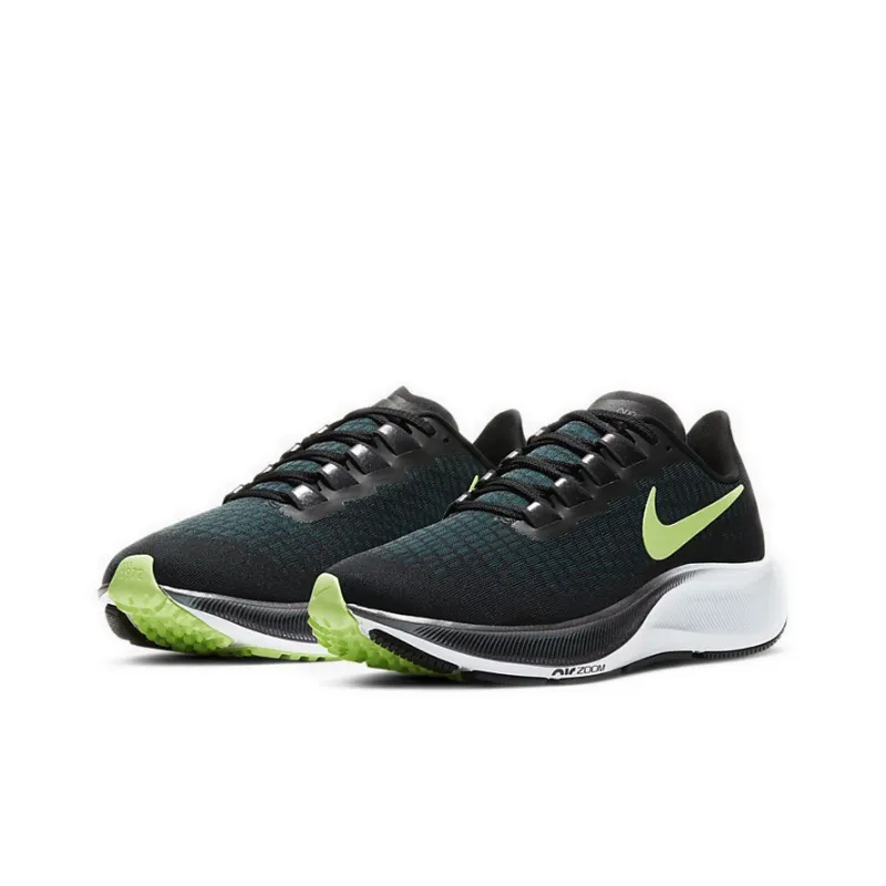 Nike Air Zoom Pegasus 37 Black Valerian Blue Ghost Green Women's-2