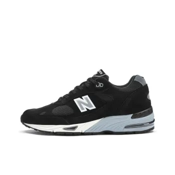 New Balance 991 MiUK Black Silver Women's