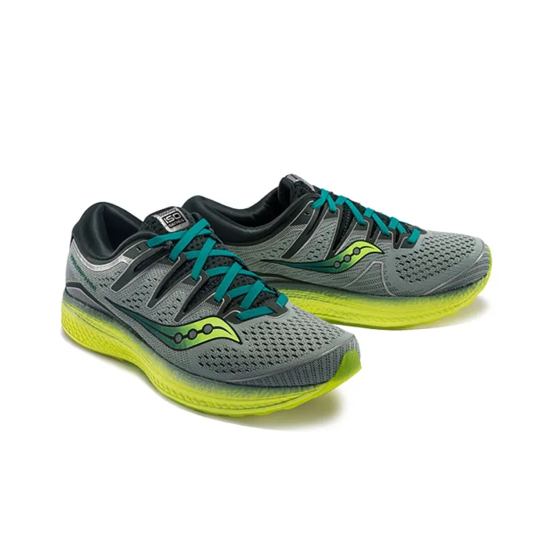 Saucony Triumph Iso5 Low Top Running Shoes Men's Frosty Cyan-1