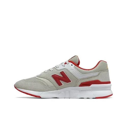 New Balance NB 997H Running Shoes Unisex Low-Top Gray Red