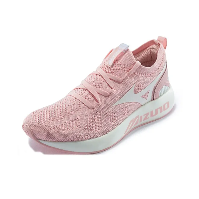 Mizuno Pi Knit Pink/White Women's-1