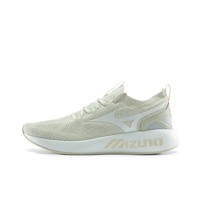 Mizuno Pi Knit Low Top Beige/White-0
