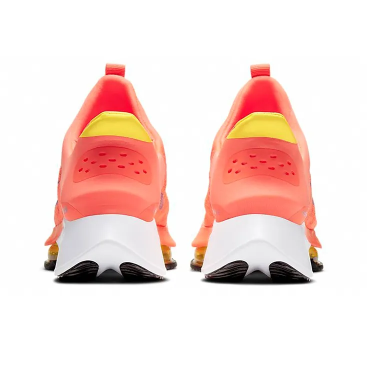 Nike Air Zoom Tempo Next% Cushioning Wear-Resistant Low-Top Running Shoes Women's Orange-4
