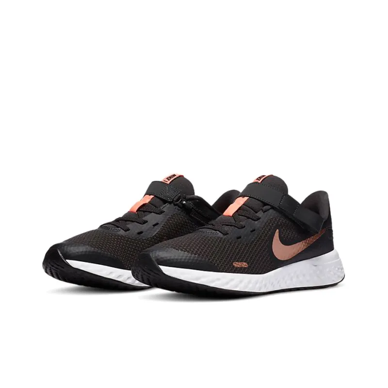 Nike Revolution 5 FlyEase 'Black Gold' Gs-2