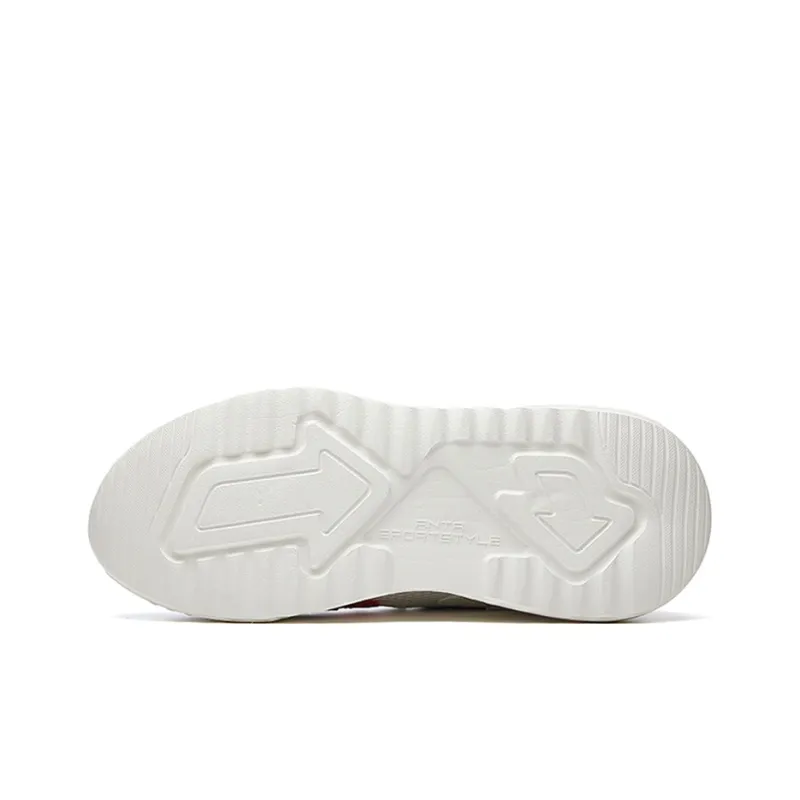 Anta Low Top Running Shoes Men's White Blue Red Casual-5