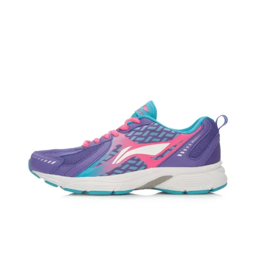 LINING Running Shoes Women's Low-Top Bright Orchid Purple