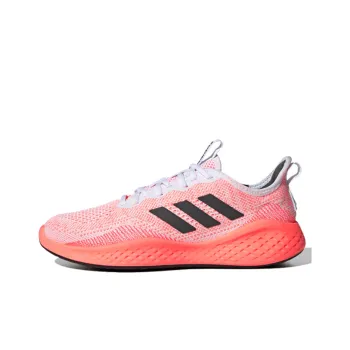 Adidas Fluidflow 1.0 Cushioning Low-Top Casual Running Shoes Women's Pink Orange
