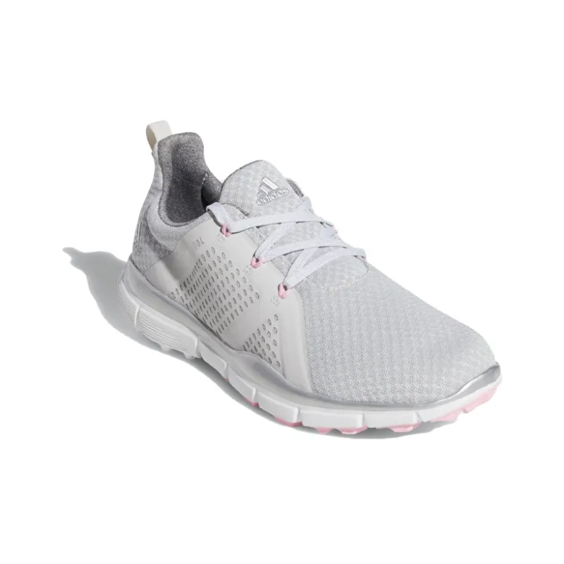 Adidas Climacool 2.0 Cushioning Anti-Slip And Wear-Resistant Low-Top Running Shoes Women's Gray Silver Pink-2