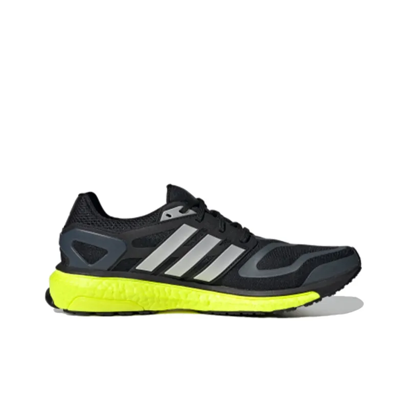 Adidas Energy Boost Black Solar Yellow-1