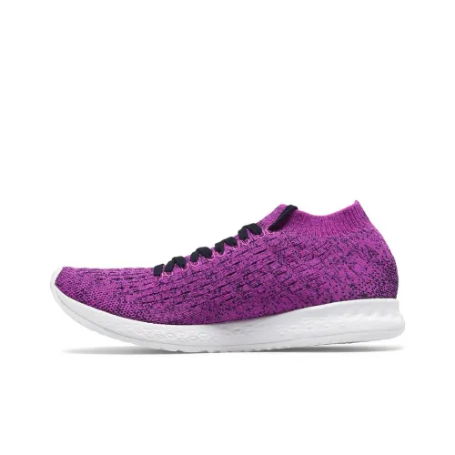 New Balance NB Fresh Foam Zante Cushioning Low-Top Running kids shoes Women's Purple D-Width