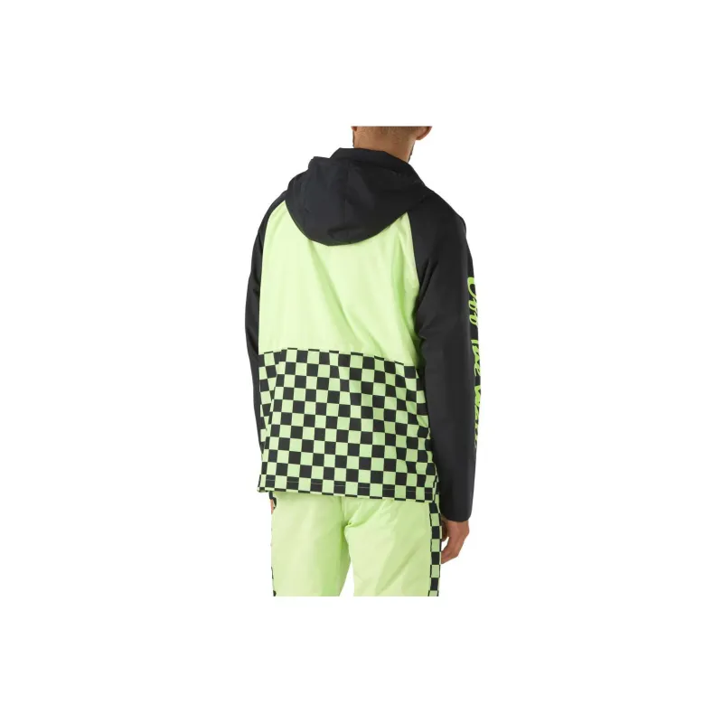 Vans Jackets Men Green Yellow-1