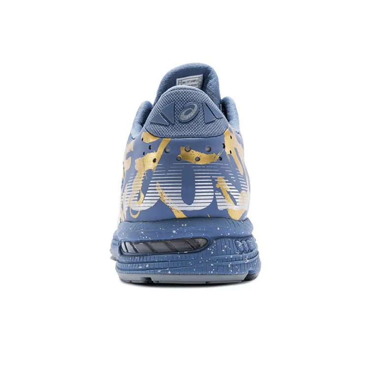 Asics Gel Noosa Tri 11 Non slip Lightweight Low Top Marathon Running Shoes Men's Dark Blue-2