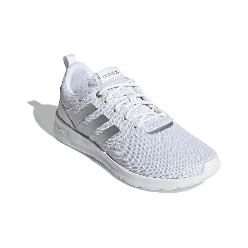 Adidas Qt Racer 2.0 White Silver Metallic Women's-2