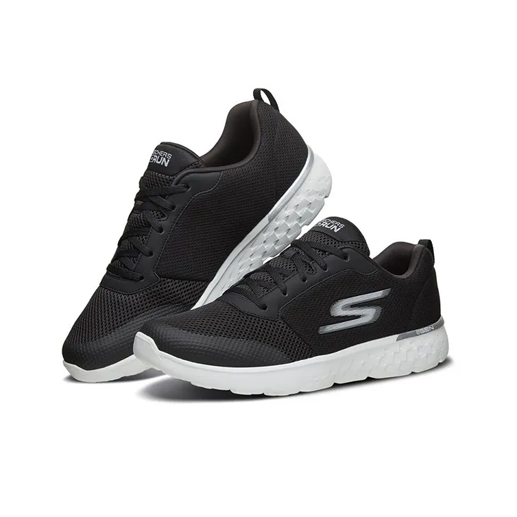 Skechers Go Run 400 Low Top Black/White-2