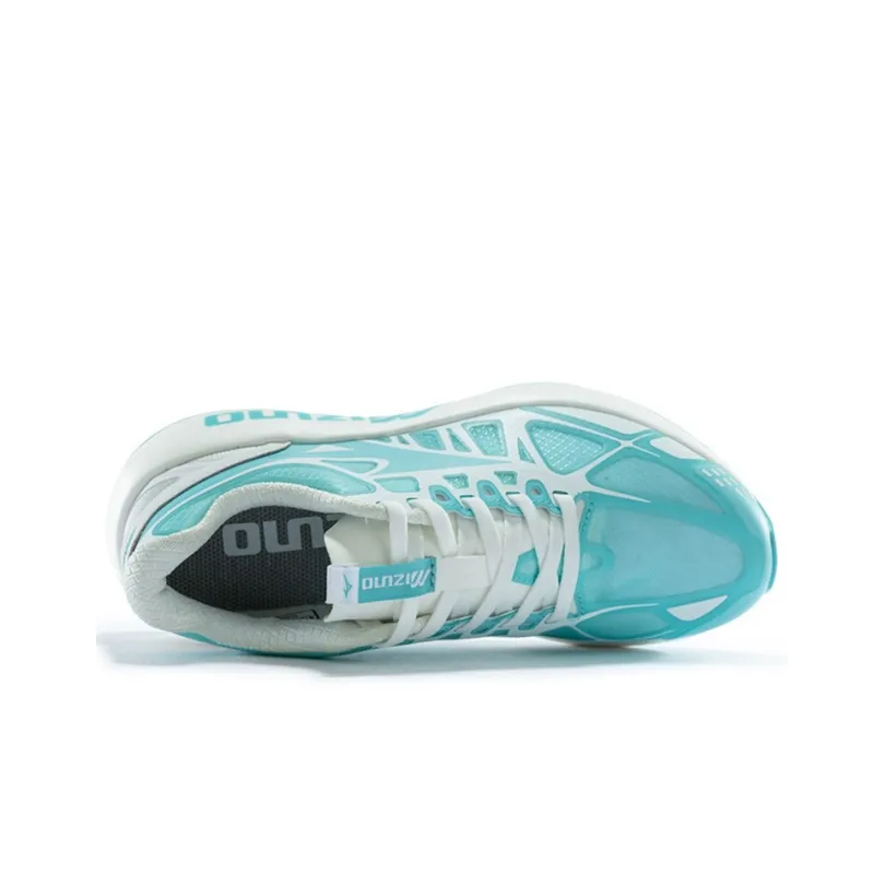 Mizuno Pi Mono Sneakers Blue/White Women's-2