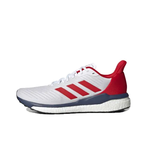 Adidas Solar Drive 19 Running Shoes Men Low-Top White/Red